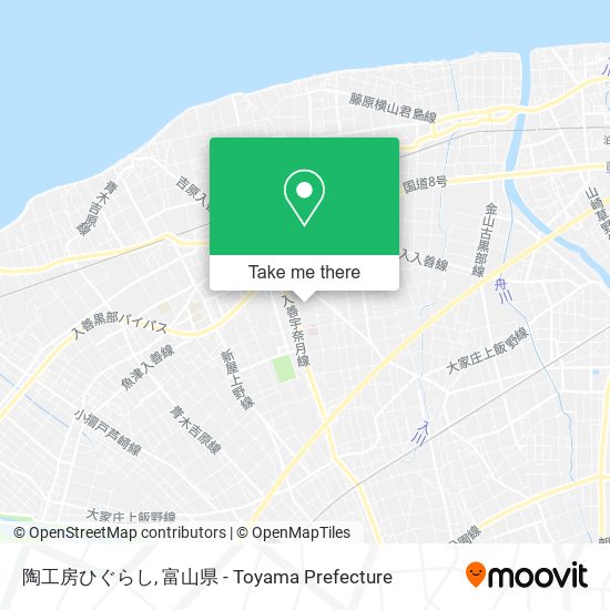 陶工房ひぐらし map