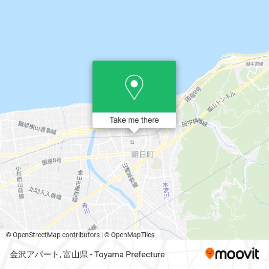 金沢アパート map