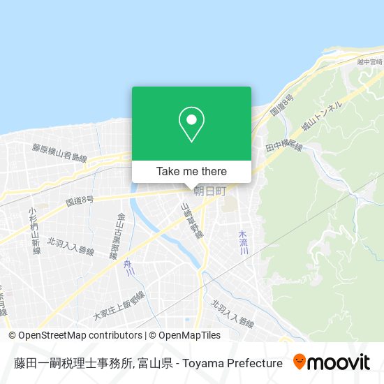 藤田一嗣税理士事務所 map