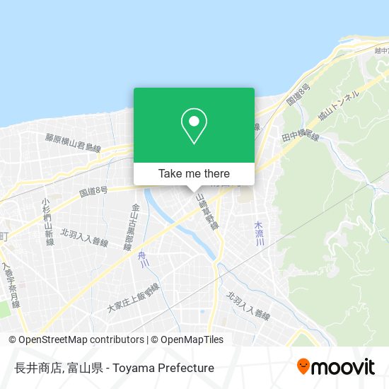 長井商店 map