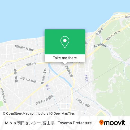 Ｍｏａ朝日センター map