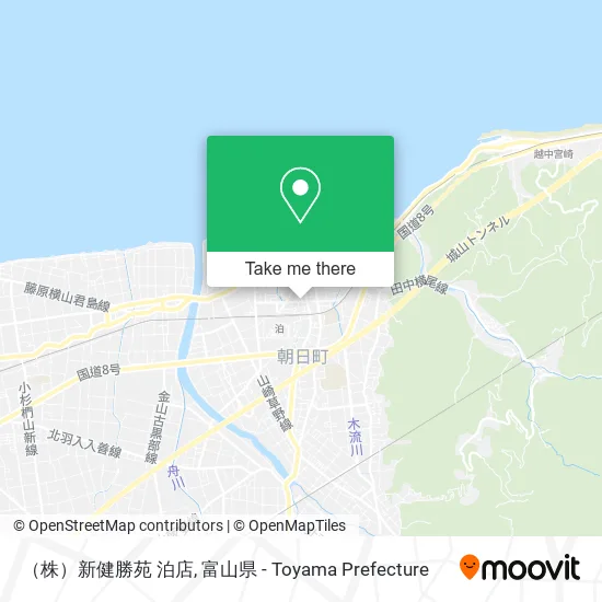 （株）新健勝苑 泊店 map