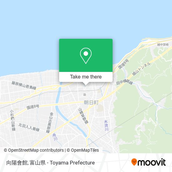 向陽會館 map