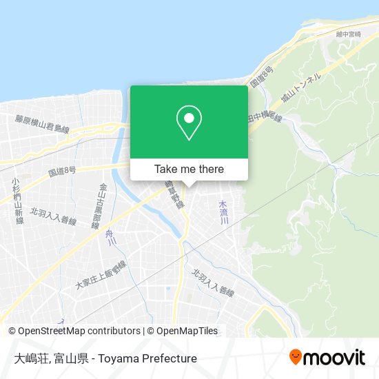 大嶋荘 map