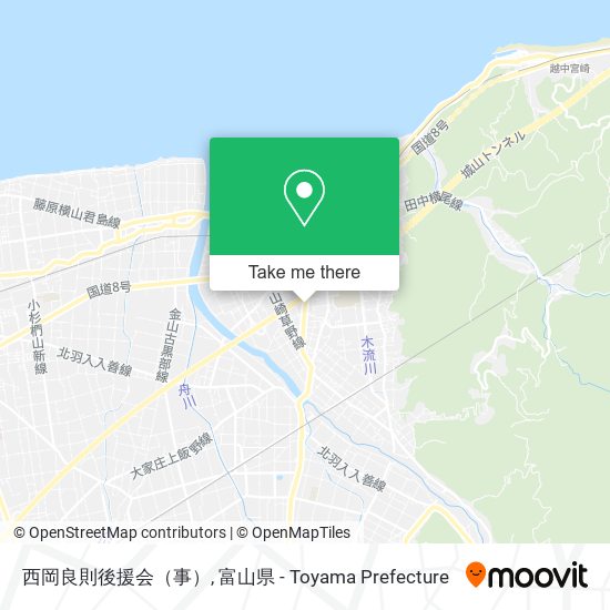 西岡良則後援会（事） map