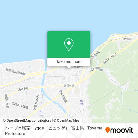 ハーブと喫茶 Hygge（ヒュッゲ） map
