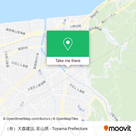 （有）大森建設 map