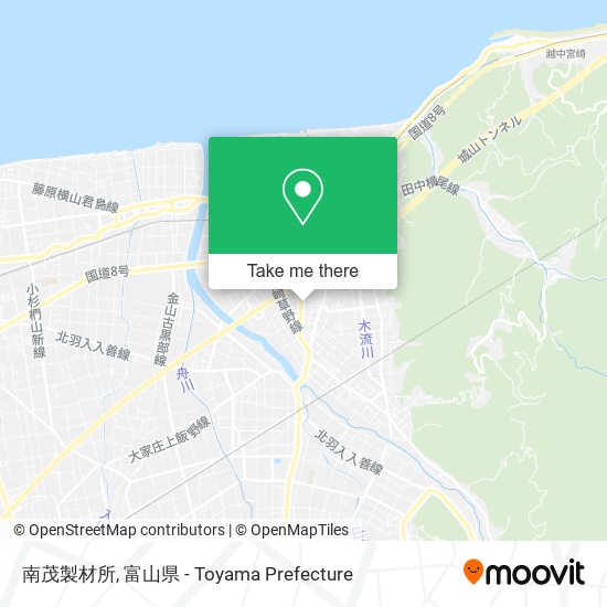 南茂製材所 map