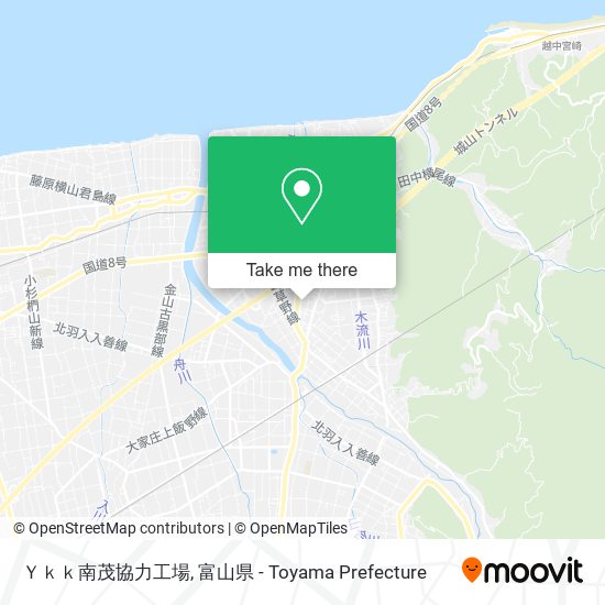 Ｙｋｋ南茂協力工場 map