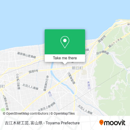 吉江木材工芸 map