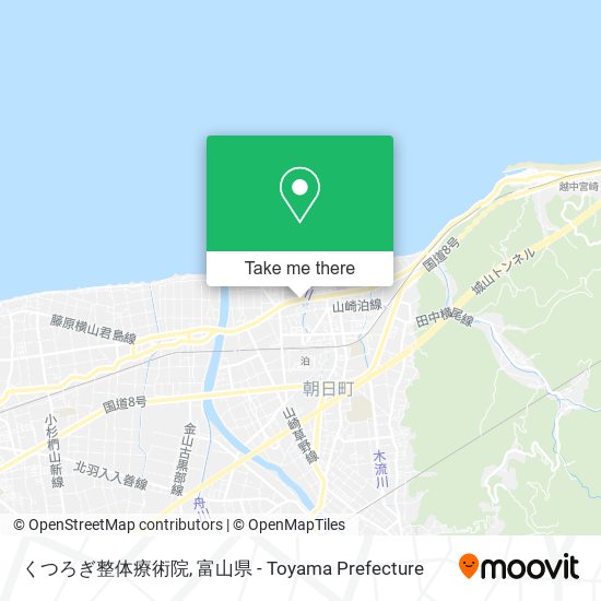 くつろぎ整体療術院 map