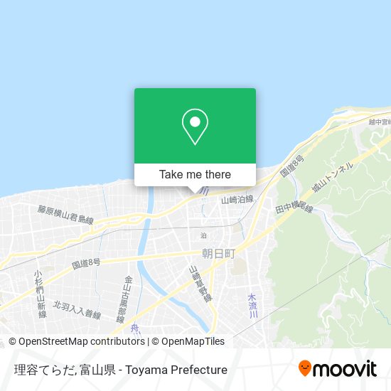 理容てらだ map