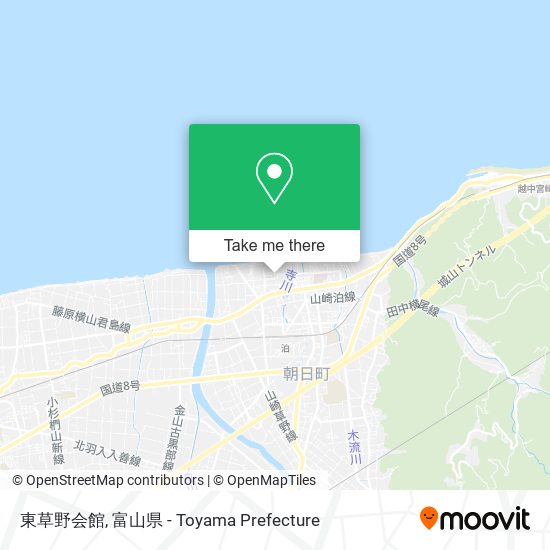 東草野会館 map