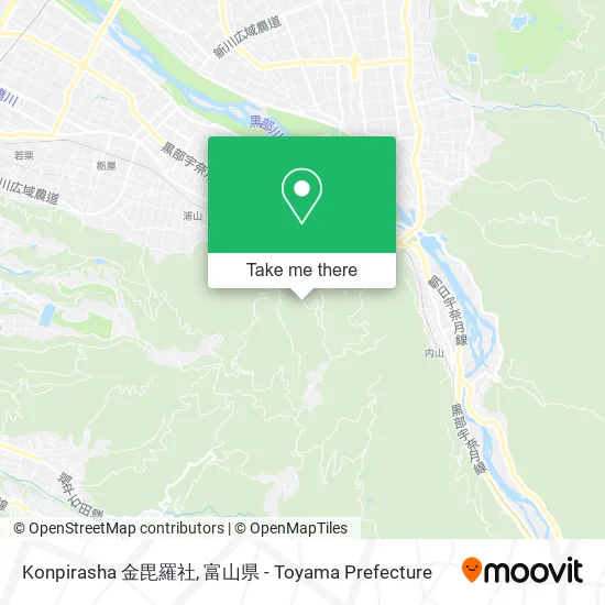 Konpirasha 金毘羅社 map