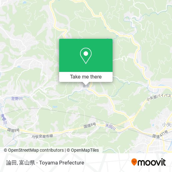論田 map