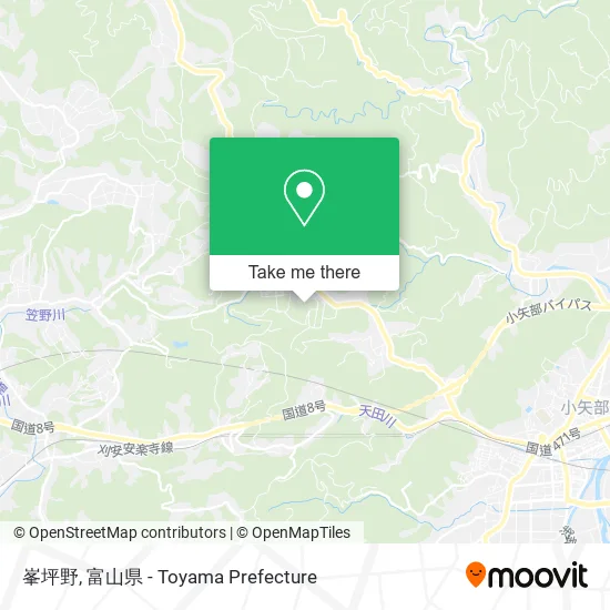 峯坪野 map