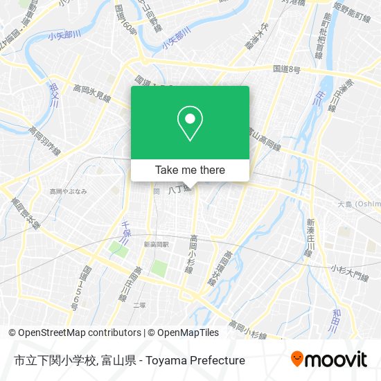 市立下関小学校 map