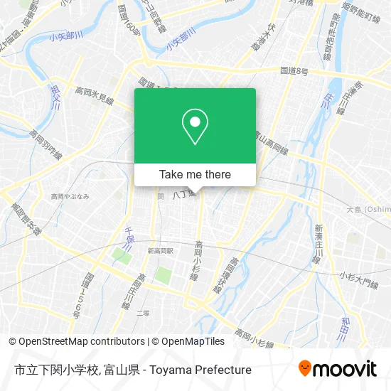 市立下関小学校 map