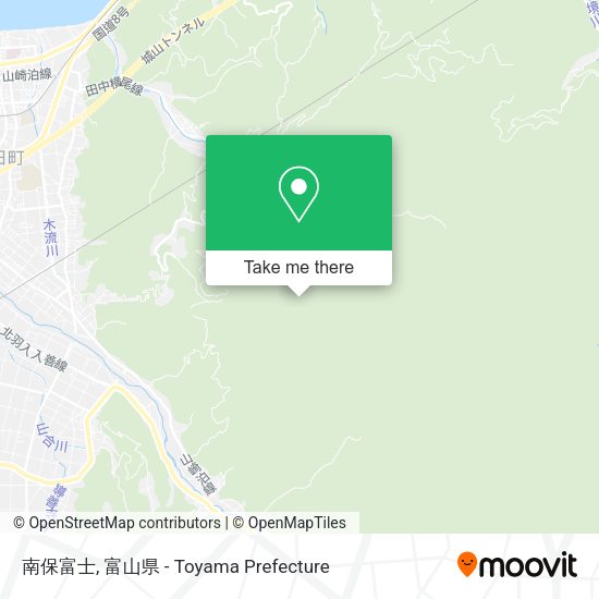 南保富士 map