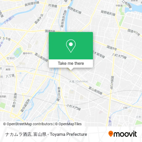 ナカムラ酒店 map