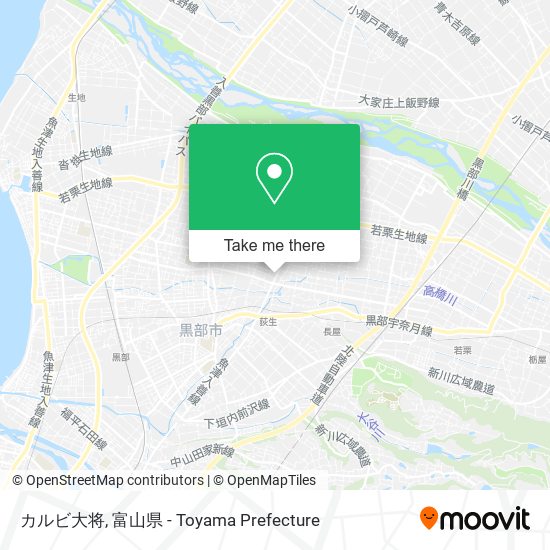 カルビ大将 map
