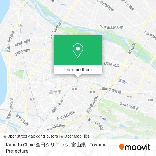 Kaneda Clinic 金田クリニック map