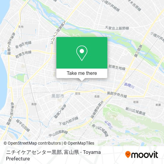 ニチイケアセンター黒部 map