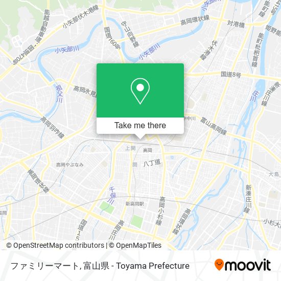ファミリーマート map