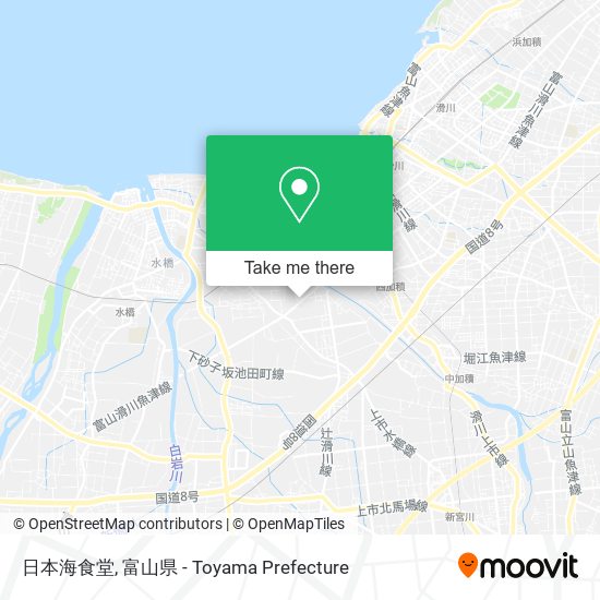 日本海食堂 map