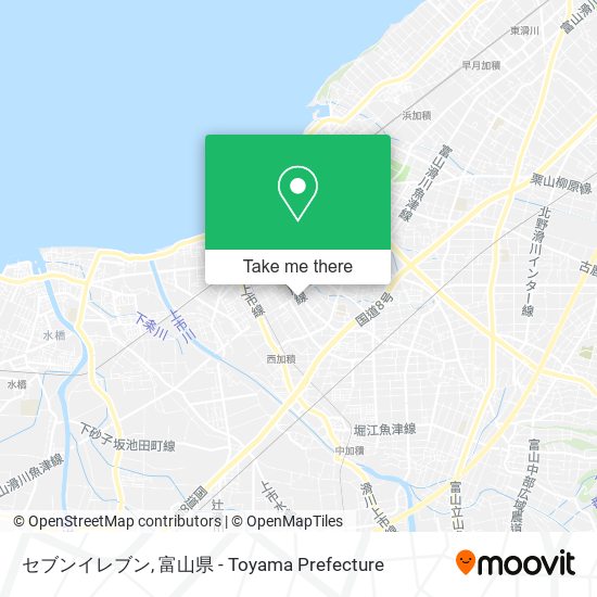 セブンイレブン map