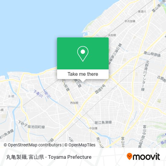 丸亀製麺 map