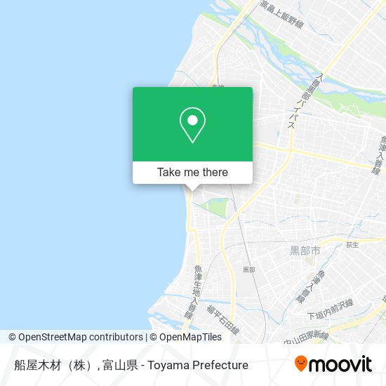船屋木材（株） map