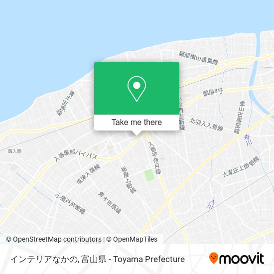 インテリアなかの map