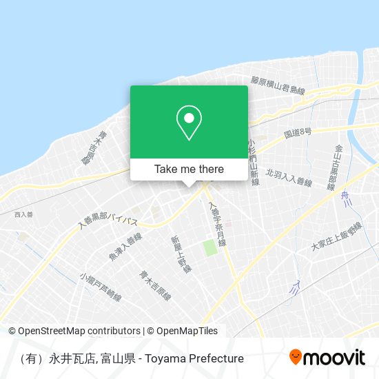 （有）永井瓦店 map