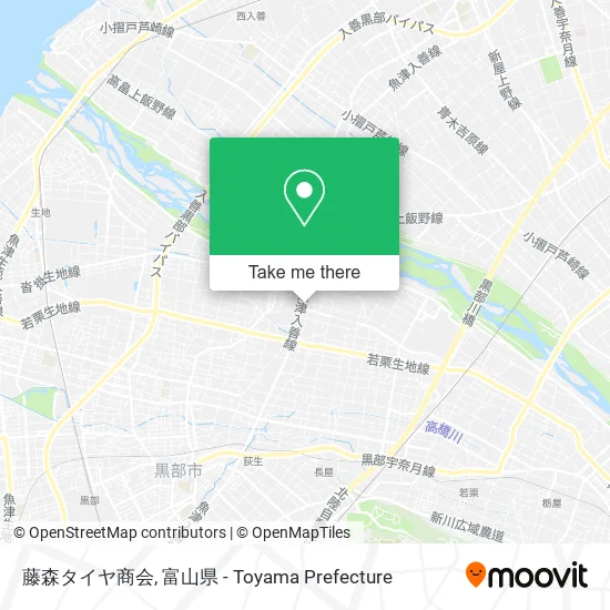 藤森タイヤ商会 map