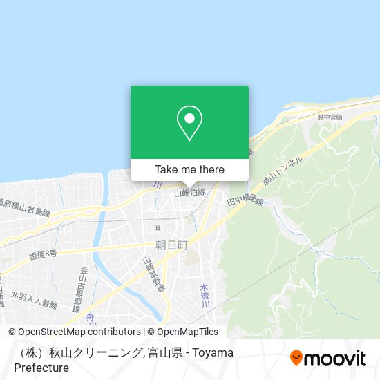 （株）秋山クリーニング map