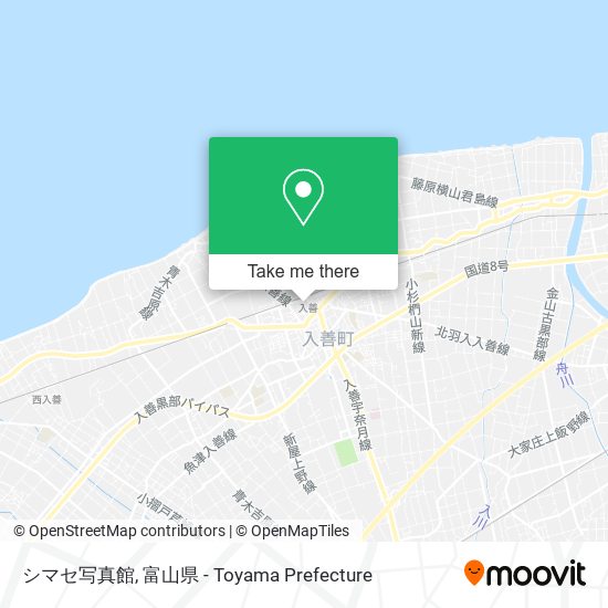 シマセ写真館 map