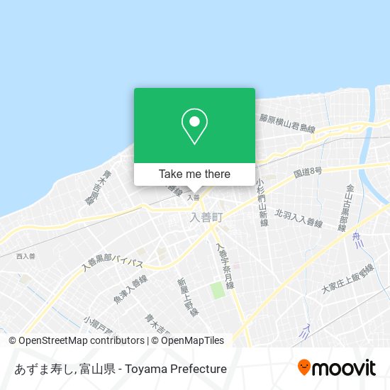 あずま寿し map
