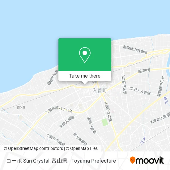 コーポ Sun Crystal map