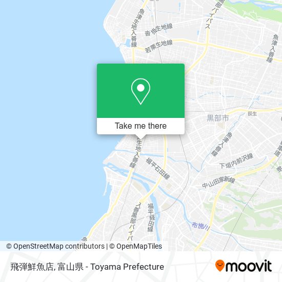 飛弾鮮魚店 map