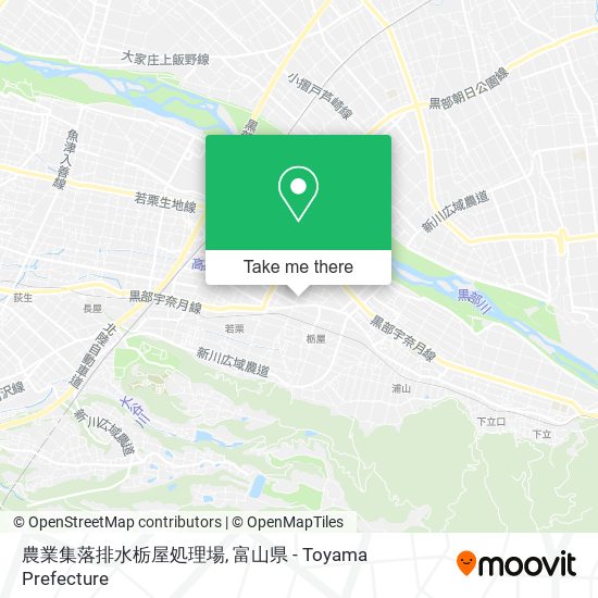 農業集落排水栃屋処理場 map