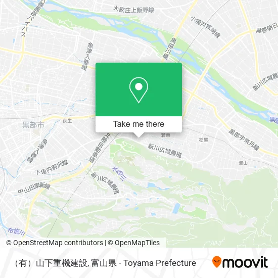 （有）山下重機建設 map