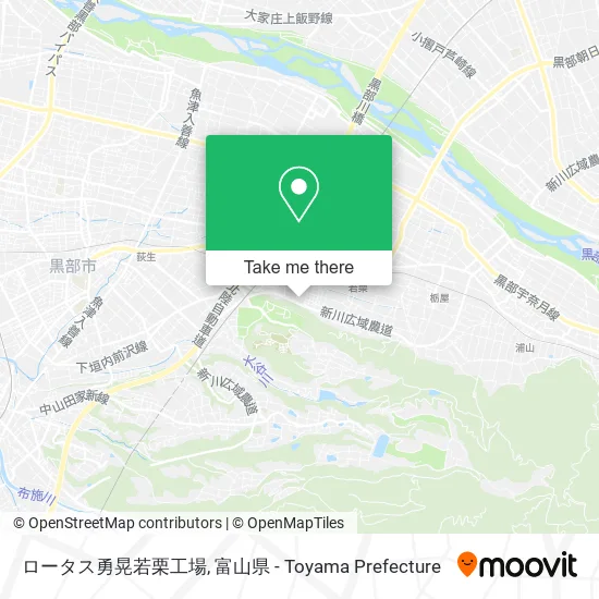 ロータス勇晃若栗工場 map