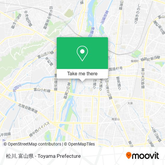 松川 map