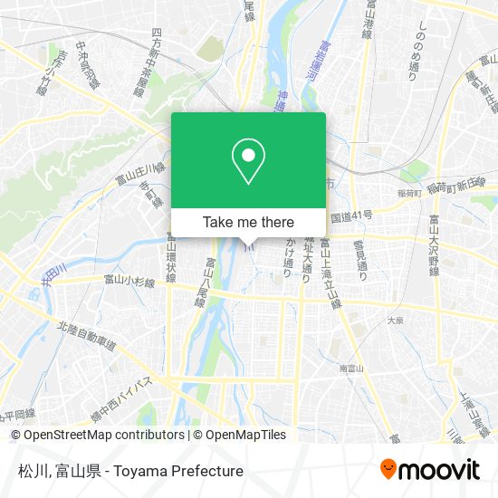 松川 map