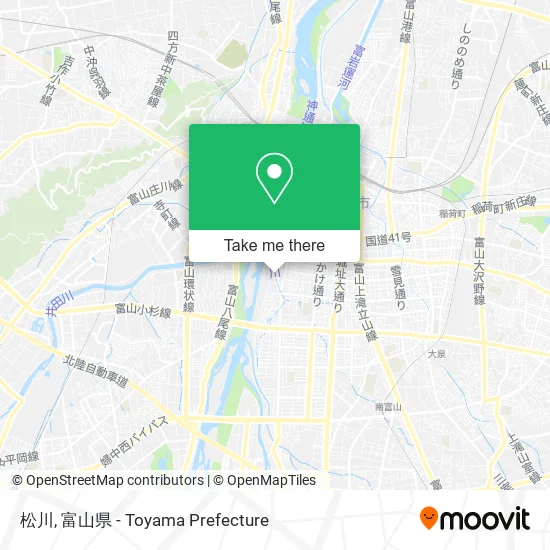 松川 map
