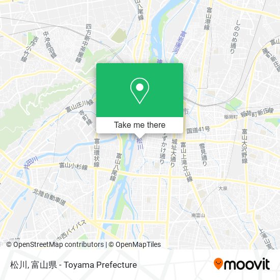 松川 map