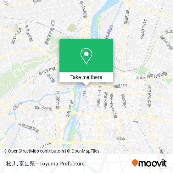 松川 map