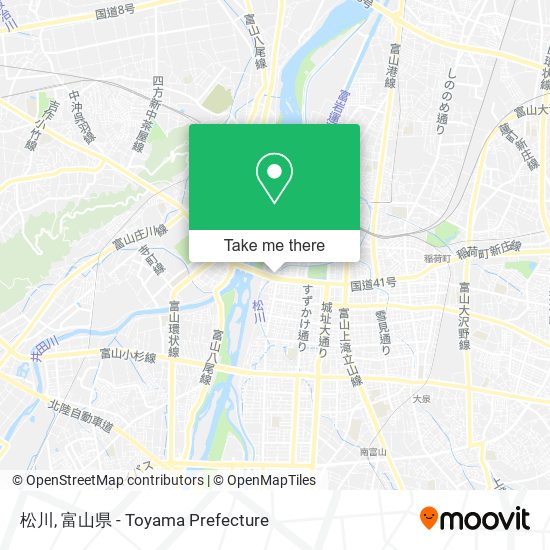 松川 map