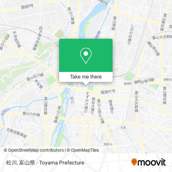 松川 map